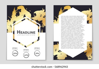 Abstract vector layout background set. For art template design, list, front page, mockup brochure theme style, banner, idea, cover, booklet, print, flyer, book, blank, card, ad, sign, sheet,, a4.