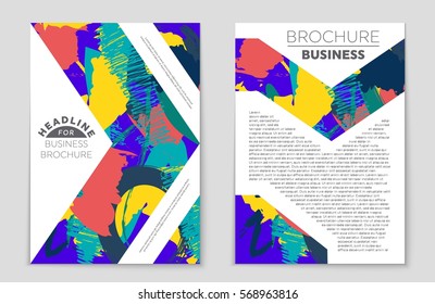 Abstract vector layout background set. For art template design, list, front page, mockup brochure theme style, banner, idea, cover, booklet, print, flyer, book, blank, card, ad, sign, sheet,, a4.