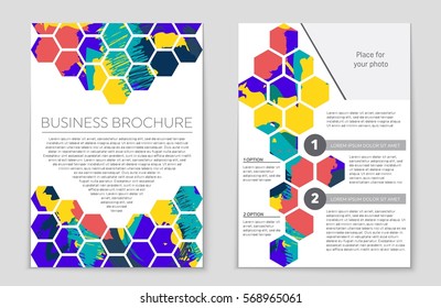 Abstract vector layout background set. For art template design, list, front page, mockup brochure theme style, banner, idea, cover, booklet, print, flyer, book, blank, card, ad, sign, sheet,, a4.