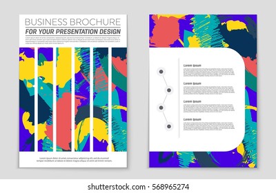 Abstract vector layout background set. For art template design, list, front page, mockup brochure theme style, banner, idea, cover, booklet, print, flyer, book, blank, card, ad, sign, sheet,, a4.