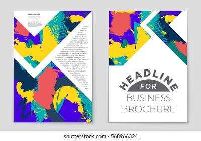 Abstract vector layout background set. For art template design, list, front page, mockup brochure theme style, banner, idea, cover, booklet, print, flyer, book, blank, card, ad, sign, sheet,, a4.
