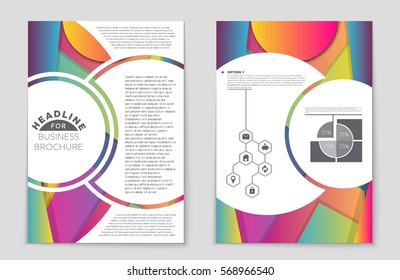 Abstract vector layout background set. For art template design, list, front page, mockup brochure theme style, banner, idea, cover, booklet, print, flyer, book, blank, card, ad, sign, sheet,, a4.