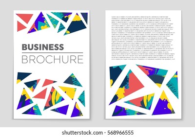 Abstract vector layout background set. For art template design, list, front page, mockup brochure theme style, banner, idea, cover, booklet, print, flyer, book, blank, card, ad, sign, sheet,, a4.