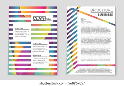 Abstract vector layout background set. For art template design, list, front page, mockup brochure theme style, banner, idea, cover, booklet, print, flyer, book, blank, card, ad, sign, sheet,, a4.