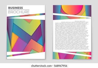 Abstract vector layout background set. For art template design, list, front page, mockup brochure theme style, banner, idea, cover, booklet, print, flyer, book, blank, card, ad, sign, sheet,, a4.