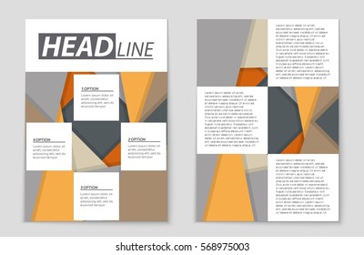 Abstract vector layout background set. For art template design, list, front page, mockup brochure theme style, banner, idea, cover, booklet, print, flyer, book, blank, card, ad, sign, sheet,, a4.