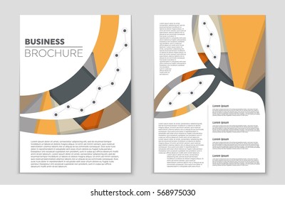 Abstract vector layout background set. For art template design, list, front page, mockup brochure theme style, banner, idea, cover, booklet, print, flyer, book, blank, card, ad, sign, sheet,, a4.