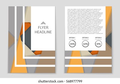 Abstract vector layout background set. For art template design, list, front page, mockup brochure theme style, banner, idea, cover, booklet, print, flyer, book, blank, card, ad, sign, sheet,, a4.