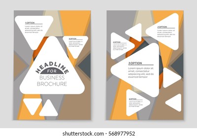 Abstract vector layout background set. For art template design, list, front page, mockup brochure theme style, banner, idea, cover, booklet, print, flyer, book, blank, card, ad, sign, sheet,, a4.