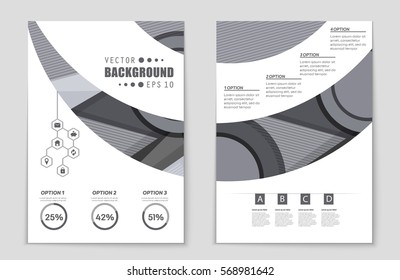 Abstract vector layout background set. For art template design, list, front page, mockup brochure theme style, banner, idea, cover, booklet, print, flyer, book, blank, card, ad, sign, sheet,, a4.