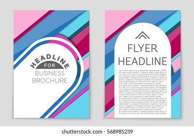 Abstract vector layout background set. For art template design, list, front page, mockup brochure theme style, banner, idea, cover, booklet, print, flyer, book, blank, card, ad, sign, sheet,, a4.