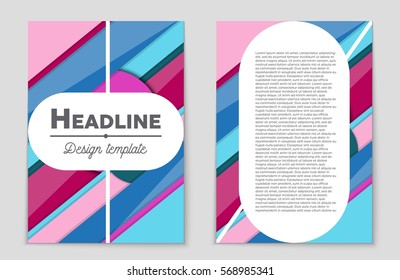 Abstract vector layout background set. For art template design, list, front page, mockup brochure theme style, banner, idea, cover, booklet, print, flyer, book, blank, card, ad, sign, sheet,, a4.