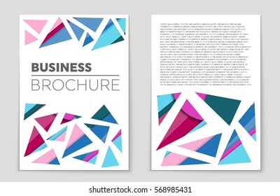 Abstract vector layout background set. For art template design, list, front page, mockup brochure theme style, banner, idea, cover, booklet, print, flyer, book, blank, card, ad, sign, sheet,, a4.