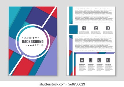 Abstract vector layout background set. For art template design, list, front page, mockup brochure theme style, banner, idea, cover, booklet, print, flyer, book, blank, card, ad, sign, sheet,, a4.