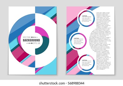 Abstract vector layout background set. For art template design, list, front page, mockup brochure theme style, banner, idea, cover, booklet, print, flyer, book, blank, card, ad, sign, sheet,, a4.