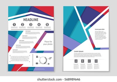 Abstract vector layout background set. For art template design, list, front page, mockup brochure theme style, banner, idea, cover, booklet, print, flyer, book, blank, card, ad, sign, sheet,, a4.