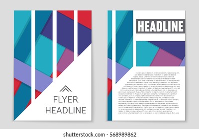 Abstract vector layout background set. For art template design, list, front page, mockup brochure theme style, banner, idea, cover, booklet, print, flyer, book, blank, card, ad, sign, sheet,, a4.