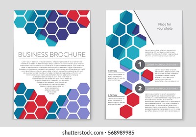 Abstract vector layout background set. For art template design, list, front page, mockup brochure theme style, banner, idea, cover, booklet, print, flyer, book, blank, card, ad, sign, sheet,, a4.