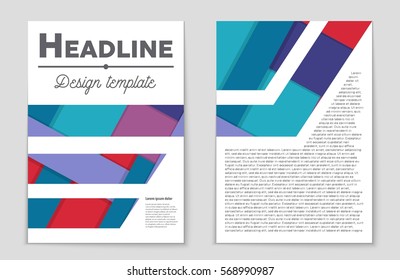 Abstract vector layout background set. For art template design, list, front page, mockup brochure theme style, banner, idea, cover, booklet, print, flyer, book, blank, card, ad, sign, sheet,, a4.