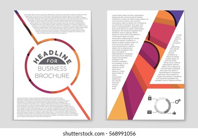 Abstract vector layout background set. For art template design, list, front page, mockup brochure theme style, banner, idea, cover, booklet, print, flyer, book, blank, card, ad, sign, sheet,, a4.