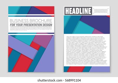 Abstract vector layout background set. For art template design, list, front page, mockup brochure theme style, banner, idea, cover, booklet, print, flyer, book, blank, card, ad, sign, sheet,, a4.