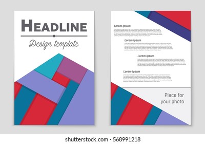 Abstract vector layout background set. For art template design, list, front page, mockup brochure theme style, banner, idea, cover, booklet, print, flyer, book, blank, card, ad, sign, sheet,, a4.