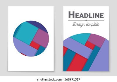 Abstract vector layout background set. For art template design, list, front page, mockup brochure theme style, banner, idea, cover, booklet, print, flyer, book, blank, card, ad, sign, sheet,, a4.