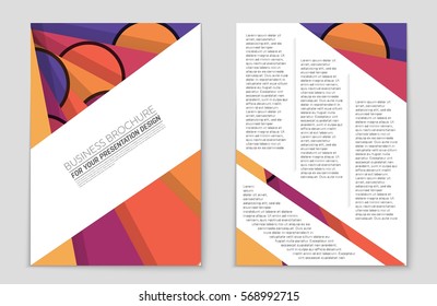 Abstract vector layout background set. For art template design, list, front page, mockup brochure theme style, banner, idea, cover, booklet, print, flyer, book, blank, card, ad, sign, sheet,, a4.