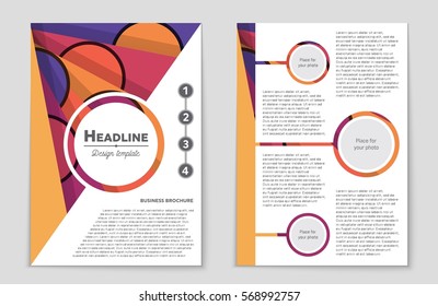 Abstract vector layout background set. For art template design, list, front page, mockup brochure theme style, banner, idea, cover, booklet, print, flyer, book, blank, card, ad, sign, sheet,, a4.