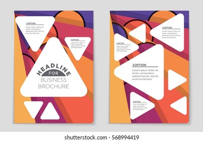Abstract vector layout background set. For art template design, list, front page, mockup brochure theme style, banner, idea, cover, booklet, print, flyer, book, blank, card, ad, sign, sheet,, a4.