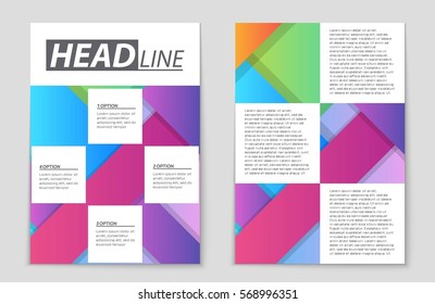 Abstract vector layout background set. For art template design, list, front page, mockup brochure theme style, banner, idea, cover, booklet, print, flyer, book, blank, card, ad, sign, sheet,, a4.