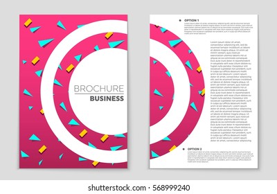 Abstract vector layout background set. For art template design, list, front page, mockup brochure theme style, banner, idea, cover, booklet, print, flyer, book, blank, card, ad, sign, sheet,, a4.