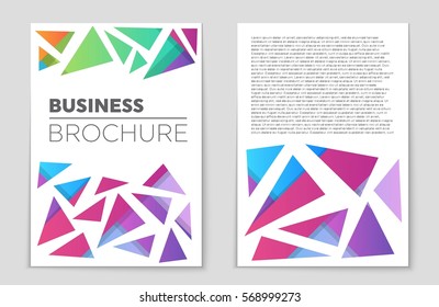 Abstract vector layout background set. For art template design, list, front page, mockup brochure theme style, banner, idea, cover, booklet, print, flyer, book, blank, card, ad, sign, sheet,, a4.