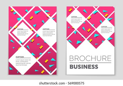 Abstract vector layout background set. For art template design, list, front page, mockup brochure theme style, banner, idea, cover, booklet, print, flyer, book, blank, card, ad, sign, sheet,, a4.