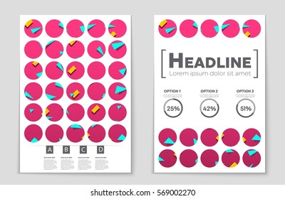 Abstract vector layout background set. For art template design, list, front page, mockup brochure theme style, banner, idea, cover, booklet, print, flyer, book, blank, card, ad, sign, sheet,, a4.