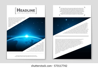 Abstract vector layout background set. For art template design, list, front page, mockup brochure theme style, banner, idea, cover, booklet, print, flyer, book, blank, card, ad, sign, sheet,, a4.