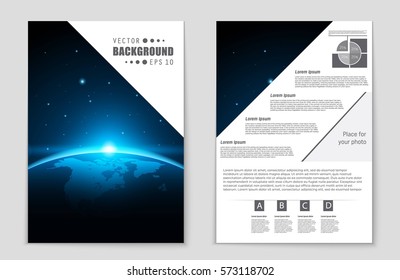 Abstract vector layout background set. For art template design, list, front page, mockup brochure theme style, banner, idea, cover, booklet, print, flyer, book, blank, card, ad, sign, sheet,, a4.