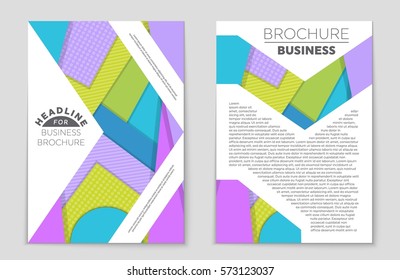 Abstract vector layout background set. For art template design, list, front page, mockup brochure theme style, banner, idea, cover, booklet, print, flyer, book, blank, card, ad, sign, sheet,, a4.