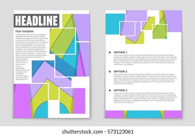 Abstract vector layout background set. For art template design, list, front page, mockup brochure theme style, banner, idea, cover, booklet, print, flyer, book, blank, card, ad, sign, sheet,, a4.