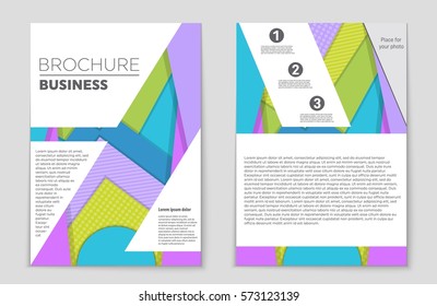 Abstract vector layout background set. For art template design, list, front page, mockup brochure theme style, banner, idea, cover, booklet, print, flyer, book, blank, card, ad, sign, sheet,, a4.