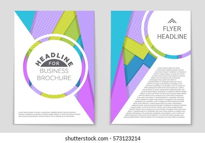 Abstract vector layout background set. For art template design, list, front page, mockup brochure theme style, banner, idea, cover, booklet, print, flyer, book, blank, card, ad, sign, sheet,, a4.