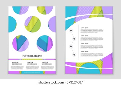 Abstract vector layout background set. For art template design, list, front page, mockup brochure theme style, banner, idea, cover, booklet, print, flyer, book, blank, card, ad, sign, sheet,, a4.