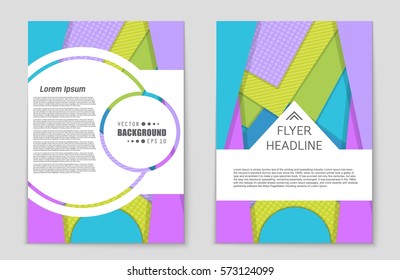 Abstract vector layout background set. For art template design, list, front page, mockup brochure theme style, banner, idea, cover, booklet, print, flyer, book, blank, card, ad, sign, sheet,, a4.