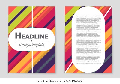 Abstract vector layout background set. For art template design, list, front page, mockup brochure theme style, banner, idea, cover, booklet, print, flyer, book, blank, card, ad, sign, sheet,, a4.