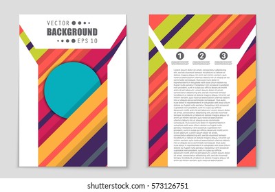 Abstract vector layout background set. For art template design, list, front page, mockup brochure theme style, banner, idea, cover, booklet, print, flyer, book, blank, card, ad, sign, sheet,, a4.