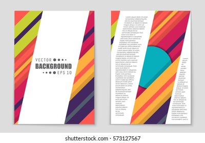 Abstract vector layout background set. For art template design, list, front page, mockup brochure theme style, banner, idea, cover, booklet, print, flyer, book, blank, card, ad, sign, sheet,, a4.