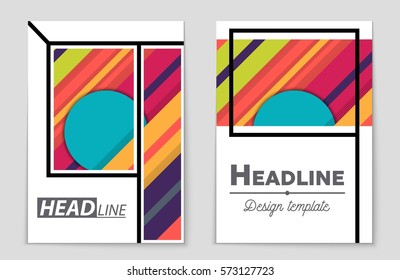 Abstract vector layout background set. For art template design, list, front page, mockup brochure theme style, banner, idea, cover, booklet, print, flyer, book, blank, card, ad, sign, sheet,, a4.