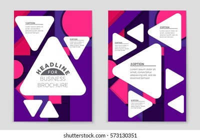 Abstract vector layout background set. For art template design, list, front page, mockup brochure theme style, banner, idea, cover, booklet, print, flyer, book, blank, card, ad, sign, sheet,, a4.