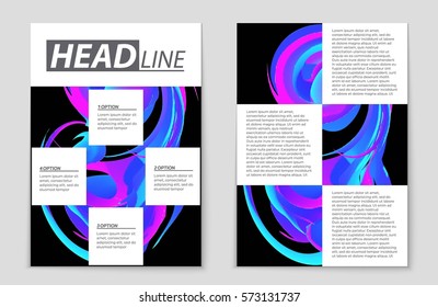 Abstract vector layout background set. For art template design, list, front page, mockup brochure theme style, banner, idea, cover, booklet, print, flyer, book, blank, card, ad, sign, sheet,, a4.