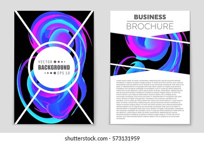 Abstract vector layout background set. For art template design, list, front page, mockup brochure theme style, banner, idea, cover, booklet, print, flyer, book, blank, card, ad, sign, sheet,, a4.